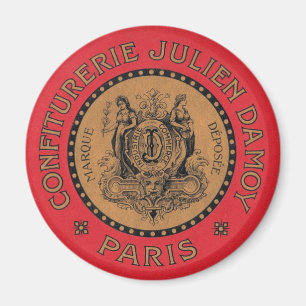 Vintage Confiturerie Advertisement Magnet