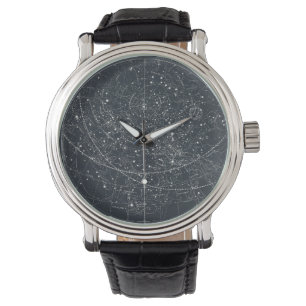 Vintage Constellation Map Watch