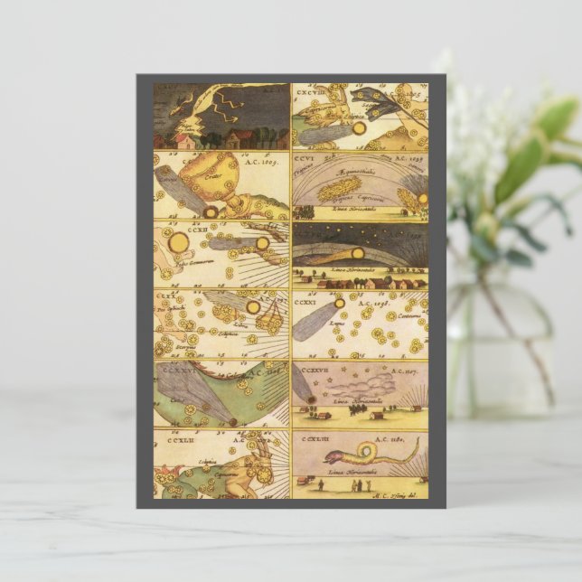 Vintage Constellations, Antique Astronomy & Stars (Standing Front)