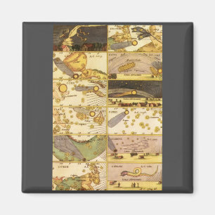 Vintage Constellations, Antique Astronomy & Stars Magnet