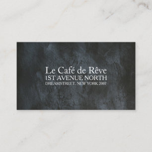 Vintage Contemporary Chalkboard Business Card