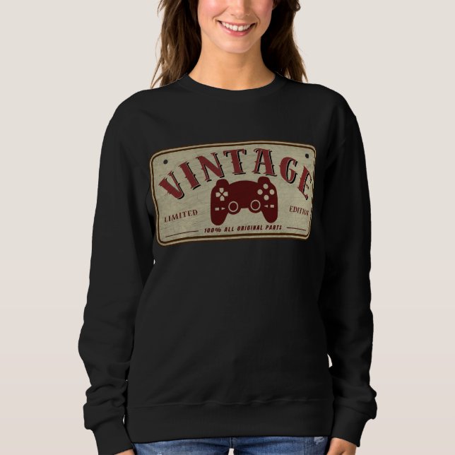Vintage Controller Limited Edition Original Parts Sweatshirt (Front)