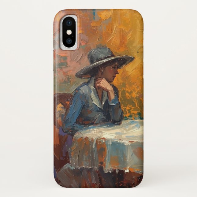 Vintage Conversation Mobile Case (Back)