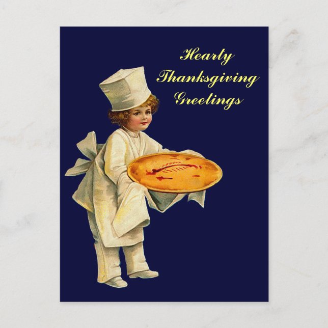 Vintage Cook Postcard (Front)