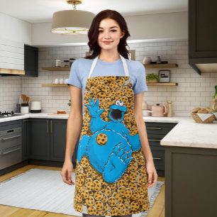 Vintage Cookie Monster and Cookies Apron