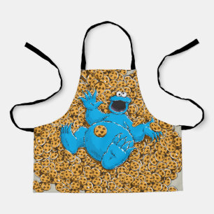 Vintage Cookie Monster and Cookies Apron