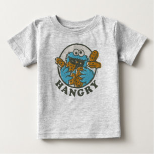 Vintage Cookie Monster   Hangry Baby T-Shirt