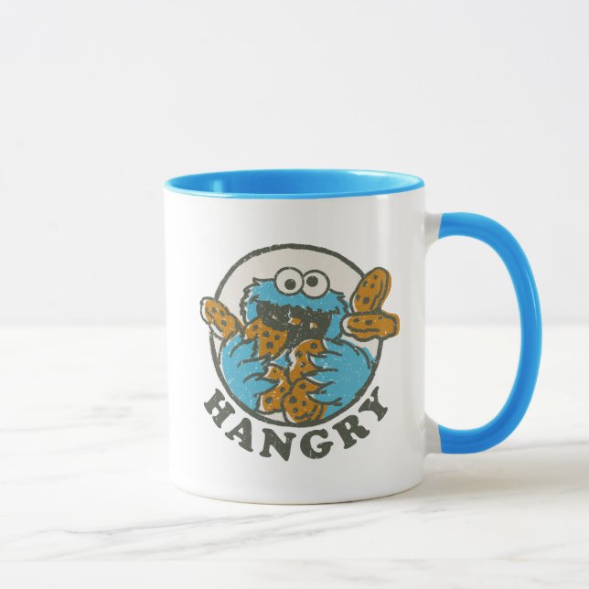 Vintage Cookie Monster | Hangry Mug (Right)
