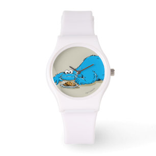 Vintage Cookie Monster Plate of Cookies Watch