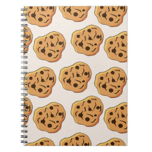 Vintage cookies seamless pattern. hand drawn illus notebook
