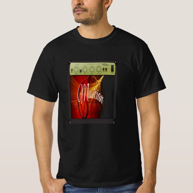 Vintage Cool Amplifier T-Shirt (Front)