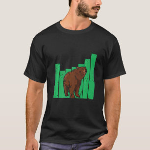 Vintage Cool Bear Market Cycle Investor  Present T-Shirt