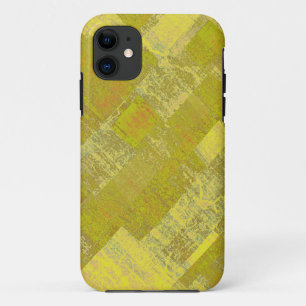Vintage cool colours paint background iPhone 11 case