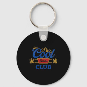Vintage Cool Dads Club Funny Dad Fathers Day Key Ring