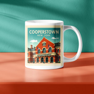 Vintage Cooperstown New York Coffee Mug