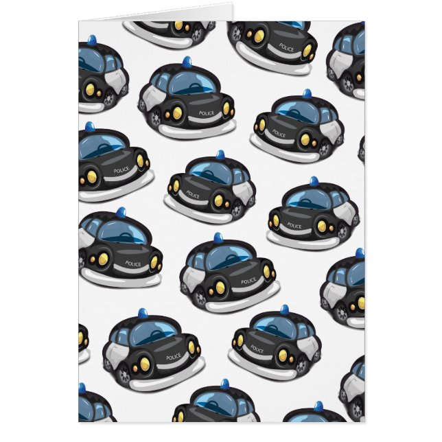 vintage Cop Car (Front)