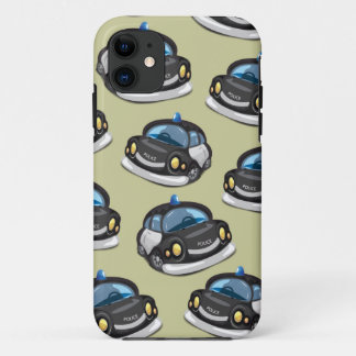 Vintage Cop Car iPhone 11 Case
