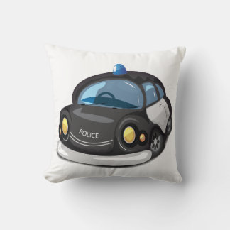 Vintage Cop Car Cushion