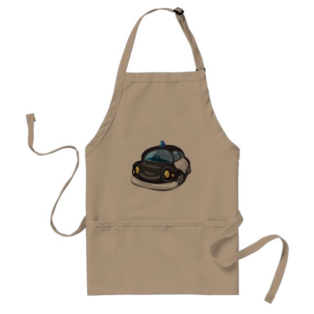 Vintage Cop Car Standard Apron (Front)
