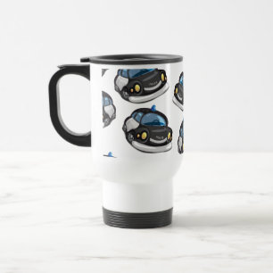 Vintage Cop Car Travel Mug