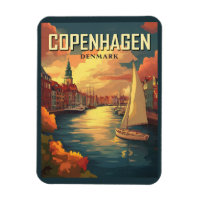 Vintage Copenhagen Denmark Travel