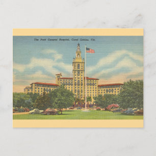Vintage Coral Gables Florida Postcard