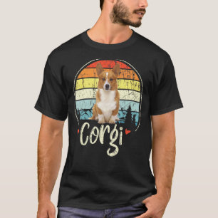 Vintage Corgi Men Women Kids T-Shirt