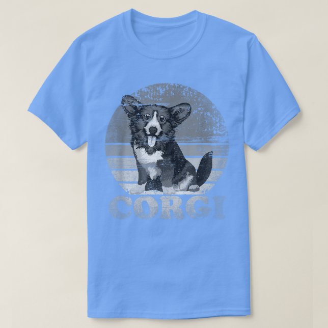 Vintage Corgi  T-Shirt (Design Front)