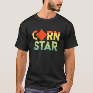 Vintage Cornhole Corn Star Bean Bag Toss Winner Ch T-Shirt