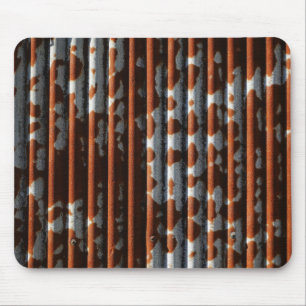 Vintage Corrugated Tin Rustic Corrugated Barn Tin Mouse Mat