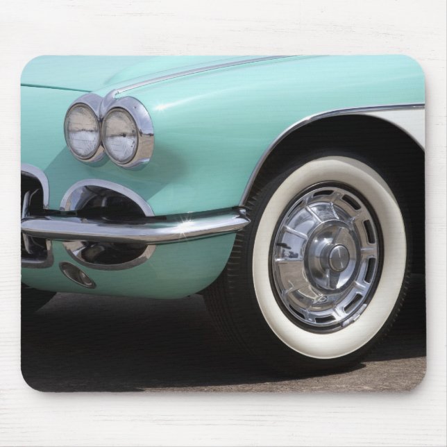 Vintage Corvette Mouse Mat (Front)