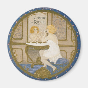 Vintage Cosmetic Ad Magnet