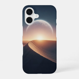Vintage Cosmic Ridge iPhone 16 Case