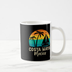 Vintage Costa Maya Mexico Sunset Matching Family V Coffee Mug