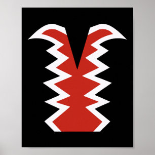 Vintage Costume Flying Monkeys Costume Oz Hallowee Poster