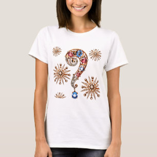 Vintage Costume Jewellery Rhinestones Diamonds T-Shirt
