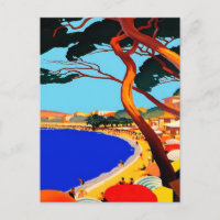 Vintage Cote D'Azur French Travel