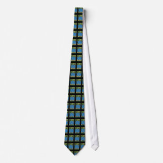 Vintage Cote D'Azur French Travel Tie