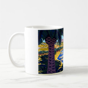 Vintage Cote D'Azur Hiver Ete Bandol Travel Mug