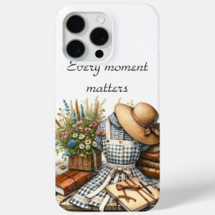 Vintage Cottage core picnic iPhone 15 Pro Max Case