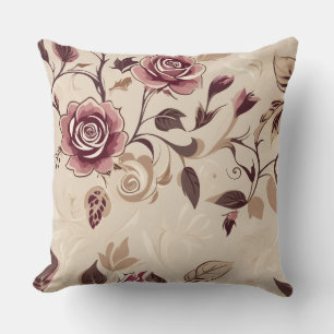 Vintage Cottage Floral Cushion