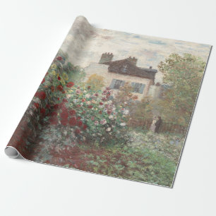 Vintage Cottage Garden Print Wrapping Paper