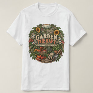 Vintage Cottage Garden T-Shirt