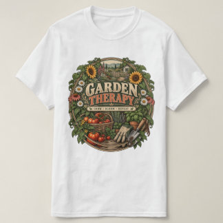 Vintage Cottage Garden T-Shirt
