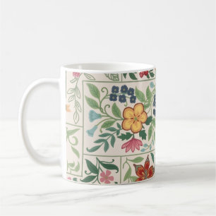 Vintage Cottagecore Floral Pattern Custom Soft Mam Coffee Mug