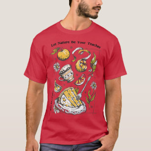 Vintage Cottagecore Nature-Lover Lifestyle Be-Happ T-Shirt
