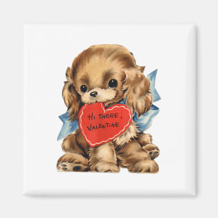 Vintage Cottagecore Retro Valentine Shop Uni Kids Magnet