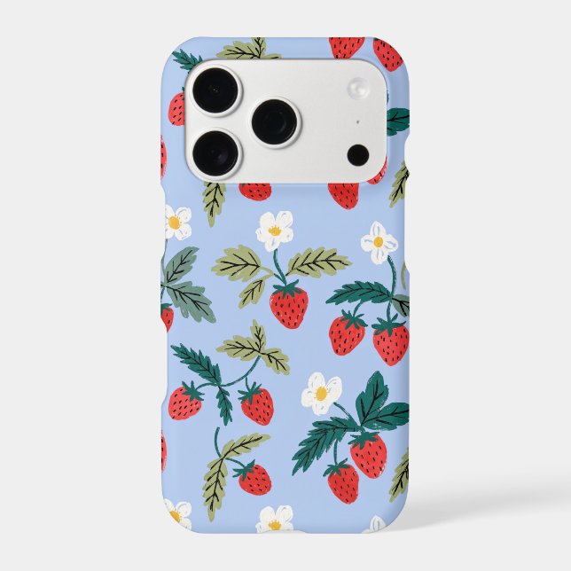 Vintage Cottagecore Strawberry Pattern (Back)