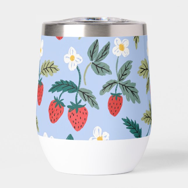 Vintage Cottagecore Strawberry Pattern (Front)