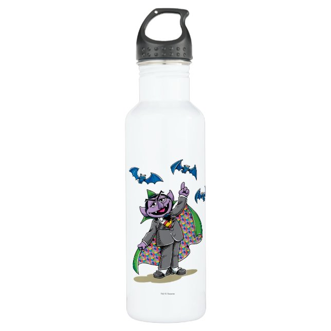Vintage Count von Count 710 Ml Water Bottle (Front)